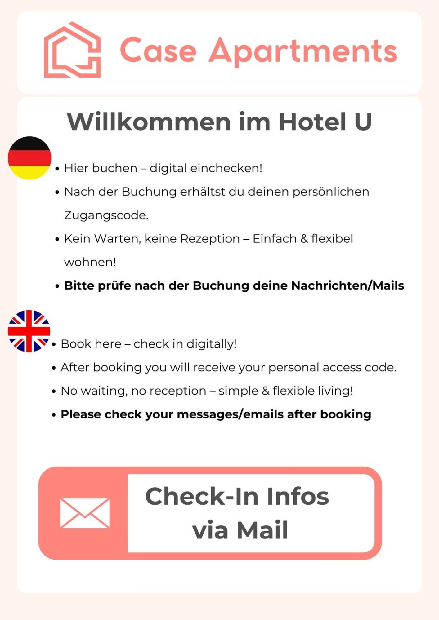 Hotel U Muelheim Free Parking Highspeed Wifi Mulheim an der Ruhr Bagian luar foto